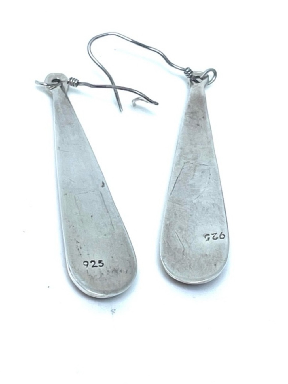 Estate Sterling Taxco Panel Necklace and Jasper Earrings - Picture 12 of 13
